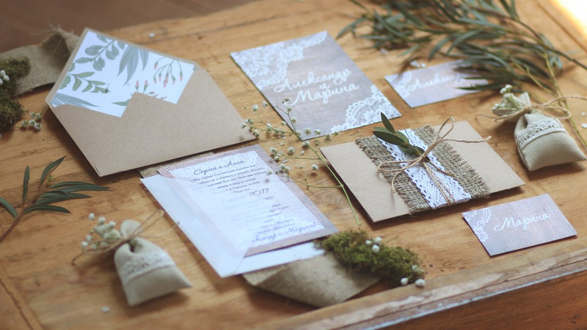 wedding invitations